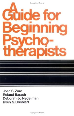 Seller image for A Guide for Beginning Psychotherapists for sale by WeBuyBooks