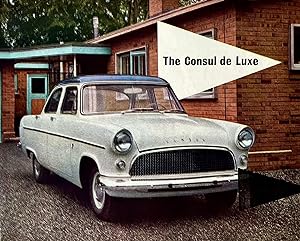 The Consul deLuxe [Vintage Car Brochure]