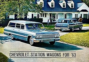 Chevrolet Station Wagons for '63 [Vintage Car Brochure]