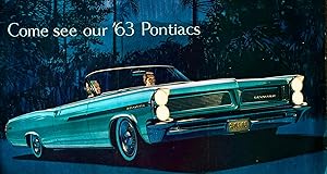 "Come See Our '63 Pontiacs" [Vintage Car Brochure]