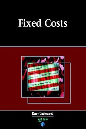 Bild des Verkufers fr Fixed Costs zum Verkauf von WeBuyBooks
