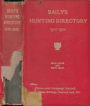Image du vendeur pour Baily's Hunting Directory. Volume 36 1932 - 1933 mis en vente par Barter Books Ltd