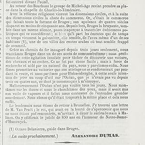 Recueil factice comprenant "Fragmens d'un voyage en Belgique" et "Léo Buckart"