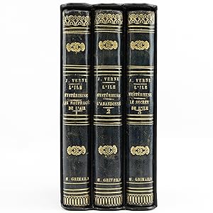 Seller image for L'le mystrieuse : Les Naufrags de l'air, L'Abandonn et Le Secret de l'le. for sale by Librairie le pas sage