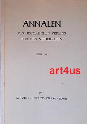 Annalen des Historischen Vereins für den Niederrhein : Insbesondere das Alte Erzbistum Köln. Heft...