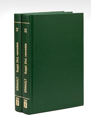 Bild des Verkufers fr Supplment indit  son Dictionnaire Vannetais (2 Tomes - Complet) zum Verkauf von Librairie du Cardinal