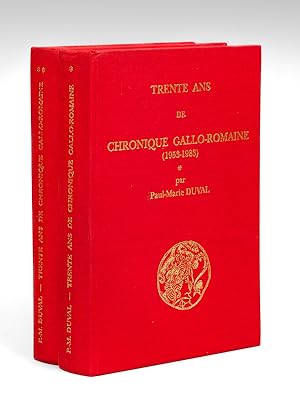 Trente ans de Chronique gallo-romaine (1953-1983) (2 Tomes - Complet)