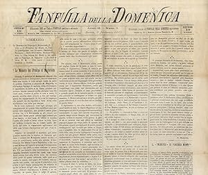 FANFULLA della Domenica. Anno II. 1880. Disponiamo dei seguenti fascicoli: n. 2, 4, 5, 6, 8, 9, 1...