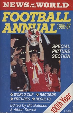Imagen del vendedor de NEWS OF THE WORLD FOOTBALL ANNUAL 1986-87 a la venta por Sportspages