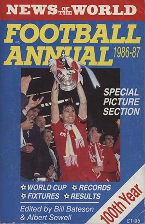 Bild des Verk�ufers f�r NEWS OF THE WORLD FOOTBALL ANNUAL 1986-87 zum Verkauf von Sportspages