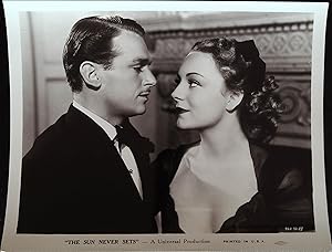 Imagen del vendedor de The Sun Never Sets 8 X 10 Still 1939 Douglas Fairbanks Jr., Virginia Field a la venta por AcornBooksNH