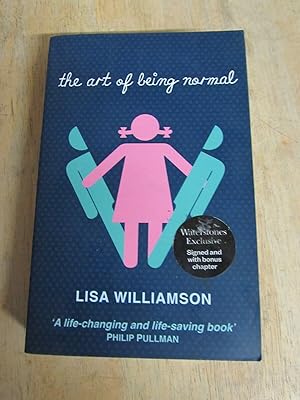 Bild des Verkufers fr SIGNED* THE ART OF BEING NORMAL zum Verkauf von Happyfish Books