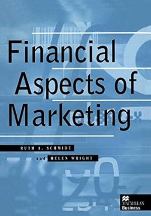 Imagen del vendedor de Financial Aspects of Marketing (MacMillan Business) a la venta por WeBuyBooks