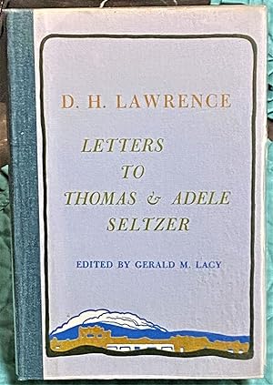 Seller image for Letters to Thomas & Adele Seltzer for sale by My Book Heaven