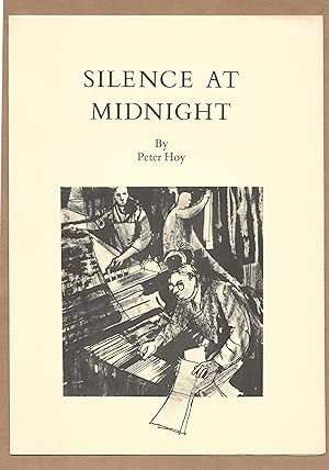 Imagen del vendedor de Silence At Midnight / Silence A Minuit (Limited edition Broadsheet for Christmas 1967, with Folder) [Illustrated by Rigby Graham] a la venta por The Bookshop at Beech Cottage