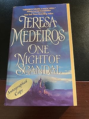 One Night of Scandal ("Fairleigh Sisters" #2), *SIGNED & Inscribed*, New