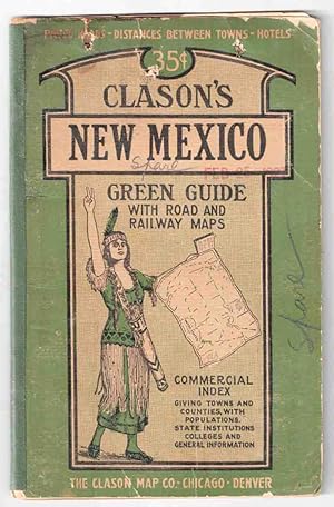 Seller image for Clason's Guide Map of New Mexico for sale by High Ridge Books, Inc. - ABAA