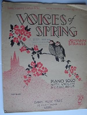 Bild des Verkufers fr Voices of Spring (Banks Sixpenny edition) zum Verkauf von WeBuyBooks