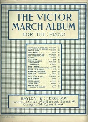 Bild des Verkufers fr The Victor March Album for the Piano zum Verkauf von WeBuyBooks