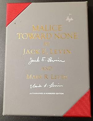 Seller image for Malice Toward None: Abraham Lincoln's Second Inaugural Address (Boxed) for sale by K. L. Givens Books