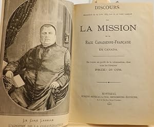 Discours prononcé le 25 juin 1883, par le curé Labelle sur La Mission de la race canadienne-franç...