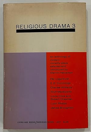 Seller image for Religious Drama 3: an Anthology of Modern Morality Plays for sale by Eat My Words Books