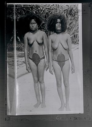 Seller image for [Polynesia] Fifteen c. 1900 Glass Plate Negatives Documenting South Sea Islands, Culture & People for sale by Harropian Books,  IOBA