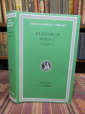 Image du vendeur pour Plutarch's Moralia, Volume IV (VOLUME 4 ONLY) mis en vente par Pages Past--Used & Rare Books