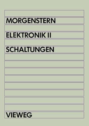 Bild des Verkufers fr Elektronik : Band II: Schaltungen zum Verkauf von AHA-BUCH GmbH