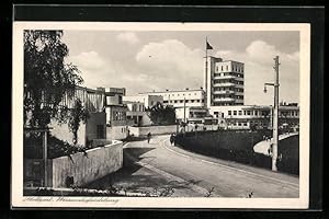 Bild des Verkufers fr Ansichtskarte Stuttgart, Weissenhofsiedlung, Bauhaus zum Verkauf von Bartko-Reher