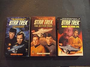 Image du vendeur pour 3 Star Trek PBs #71 Crossroad By; #72 The Better Man;#81 Mudd In Your Eye mis en vente par Joseph M Zunno