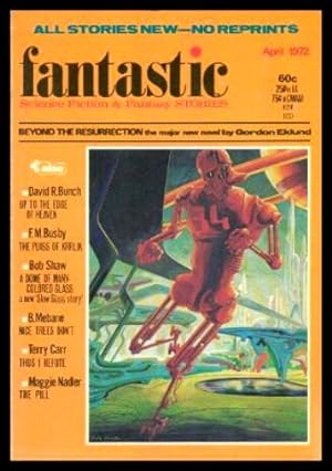 Imagen del vendedor de FANTASTIC STORIES - Volume 21, number 4 - April 1972 a la venta por W. Fraser Sandercombe