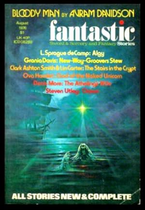 Immagine del venditore per FANTASTIC STORIES - Volume 25, number 4 - August 1976 venduto da W. Fraser Sandercombe