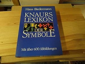 Bild des Verkufers fr Knaurs Lexikon der Symbole. [Hrsg. von Gerhard Riemann] zum Verkauf von Versandantiquariat Schfer