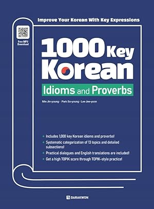 Imagen del vendedor de 1000 Key Korean Idioms and Proverbs a la venta por moluna