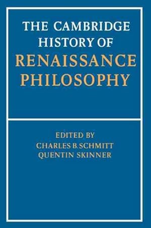 Imagen del vendedor de Cambridge History of Renaissance Philosophy a la venta por GreatBookPricesUK
