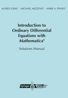 Seller image for Introduction to Ordinary Differential Equations with Mathematica(r): Solutions Manual (Paperback or Softback) for sale by BargainBookStores