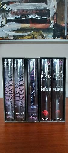 Seller image for THE DARK TOWER V   VII: WOLVES OF THE CALLA; SONG OF SUSANNAH; THE DARK TOWER , US SIGNED LIMITED EDITION SET WITH MATCHED LIMITATION NUMBERS for sale by First and Fine