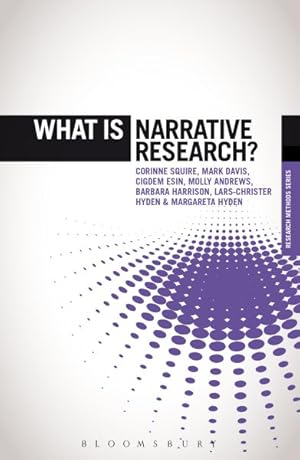 Bild des Verkufers fr What Is Narrative Research? zum Verkauf von GreatBookPrices