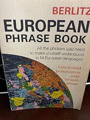 Image du vendeur pour Berlitz European Phrasebook mis en vente par WeBuyBooks