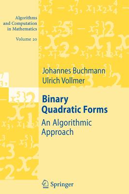 Seller image for Binary Quadratic Forms: An Algorithmic Approach (Paperback or Softback) for sale by BargainBookStores