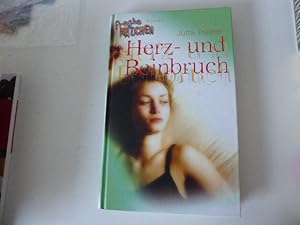 Seller image for Herz- und Beinbruch. Freche-Mdchen-Roman. Hardcover for sale by Deichkieker Bcherkiste