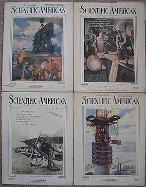 Seller image for Scientific American, A Weekly Review of Progress; Includes four issues for April 1920 (April 3, April 10, April 17, and April 24) for sale by Crossroad Books