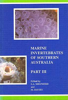 Immagine del venditore per Marine Invertebrates of Southern Australia, Part III venduto da ConchBooks