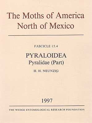 Bild des Verkufers fr The Moths of America North of Mexico, Fascicle 15.4: Pyraloidea: Pyralidae (Part): Phycitinae (Part) zum Verkauf von ConchBooks