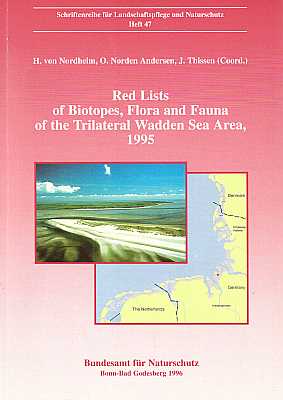 Image du vendeur pour Red Lists of Biotopes, Flora and Fauna of the Trilateral WaddenSea Area, 1995 mis en vente par ConchBooks