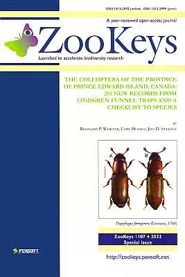 Bild des Verkufers fr The Coleoptera of the Province of Prince Edward Island, Canada: 295 new records from Lindgren funnel traps and a checklist to species zum Verkauf von ConchBooks