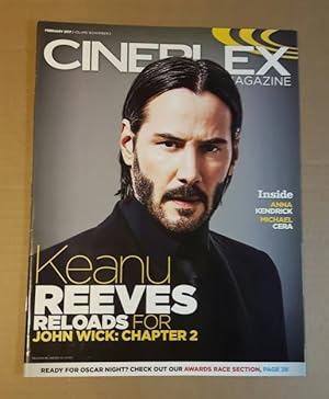 Keanu Reeves: Reloads For John Wick: Chapter 2 (Cineplex Magazine February 2017)