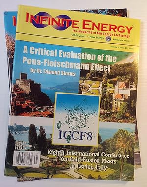 Immagine del venditore per Infinite Energy: The Magazine of New Energy Technology Volume 6, Issues 31 & 32 (Two Issues: May/June & July/August 2000) venduto da Book Happy Booksellers