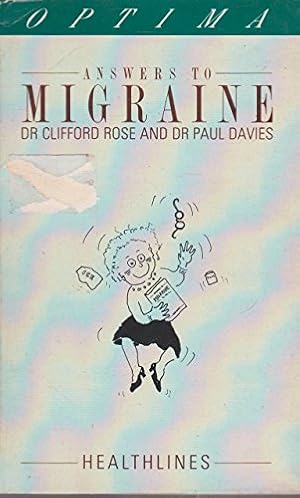 Bild des Verkufers fr Answers to Migraine zum Verkauf von WeBuyBooks